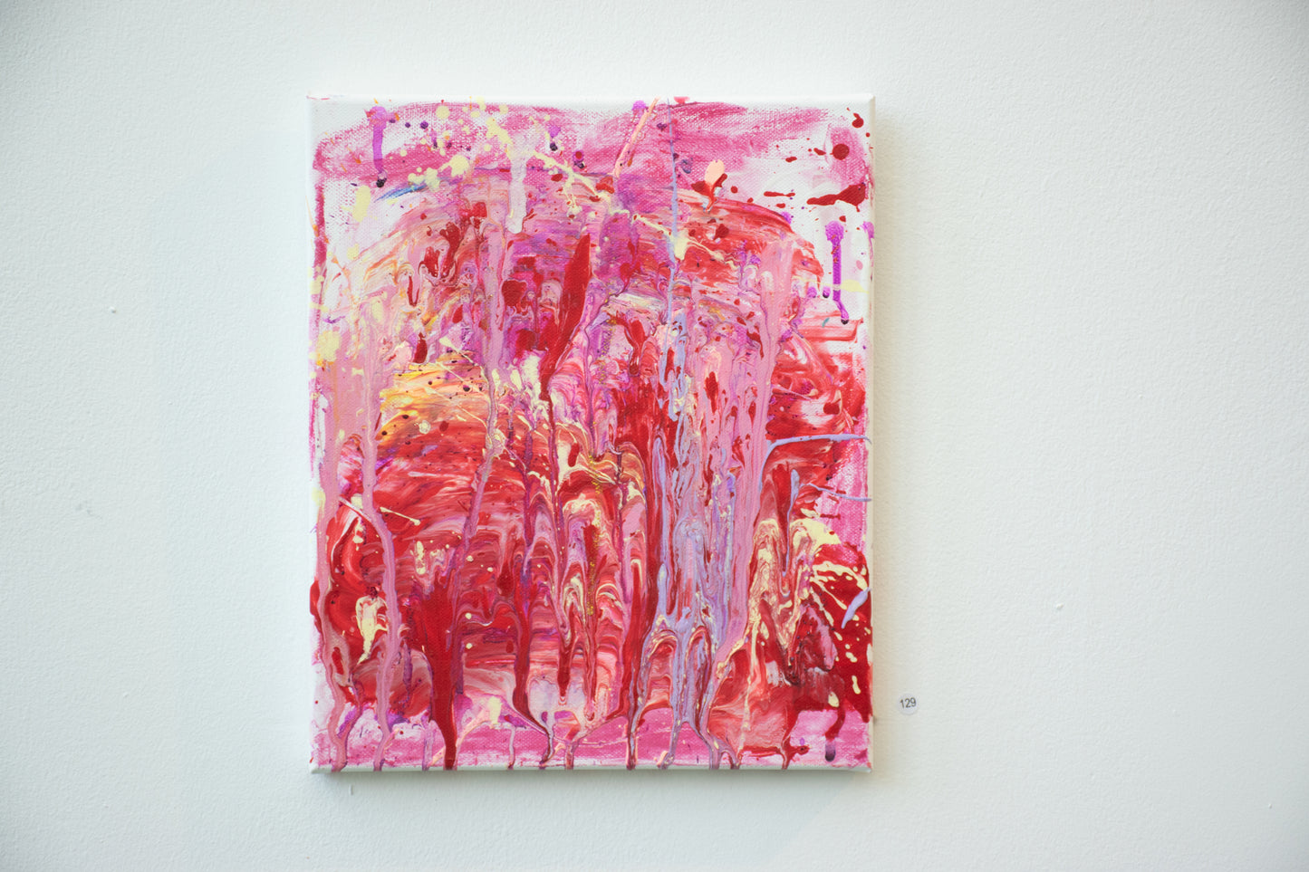 She's So Pretty, Your Princess Within - Original Abstract Painting With Exhibition History