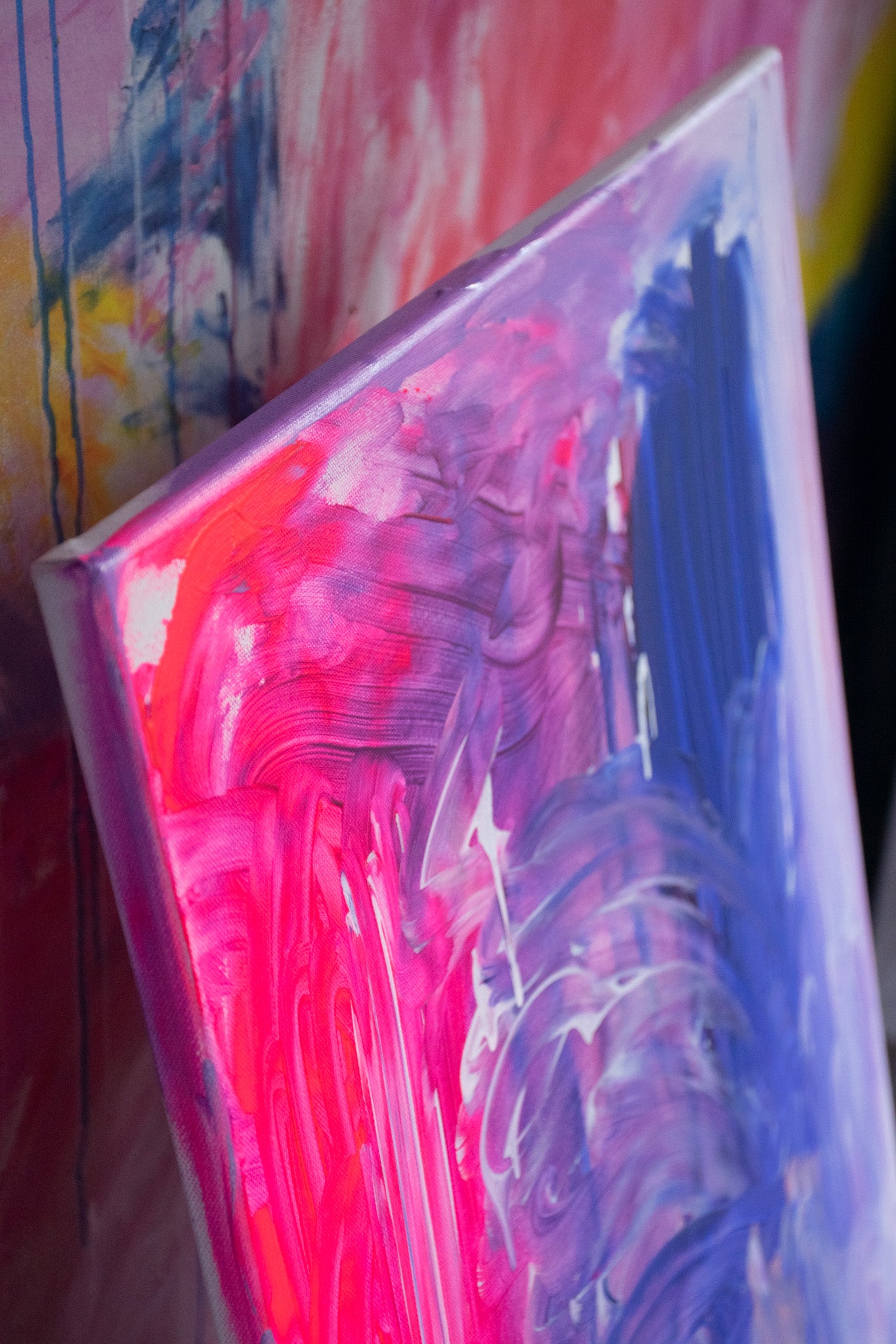 How I feel when I think of you Original Painting