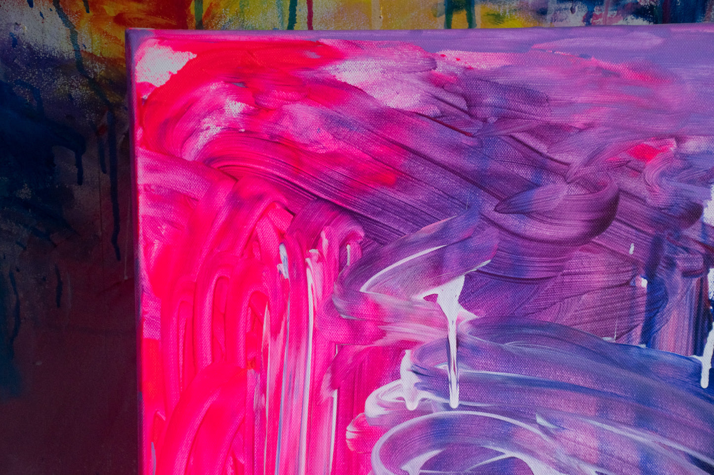 How I feel when I think of you Original Painting