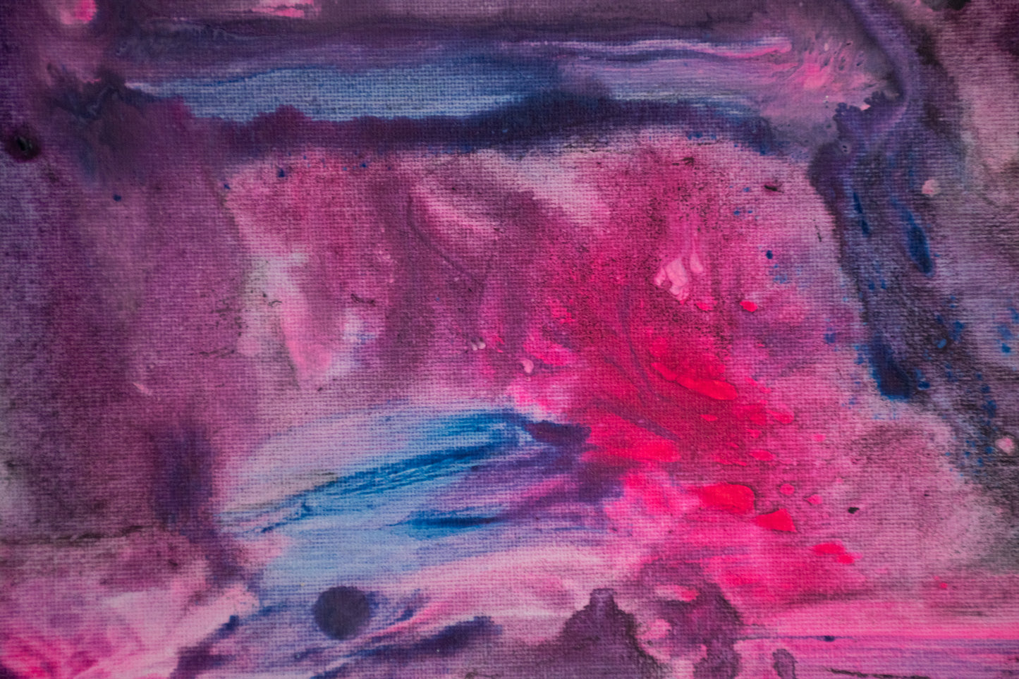 Rhapsody in Pink and Plum Original Painting