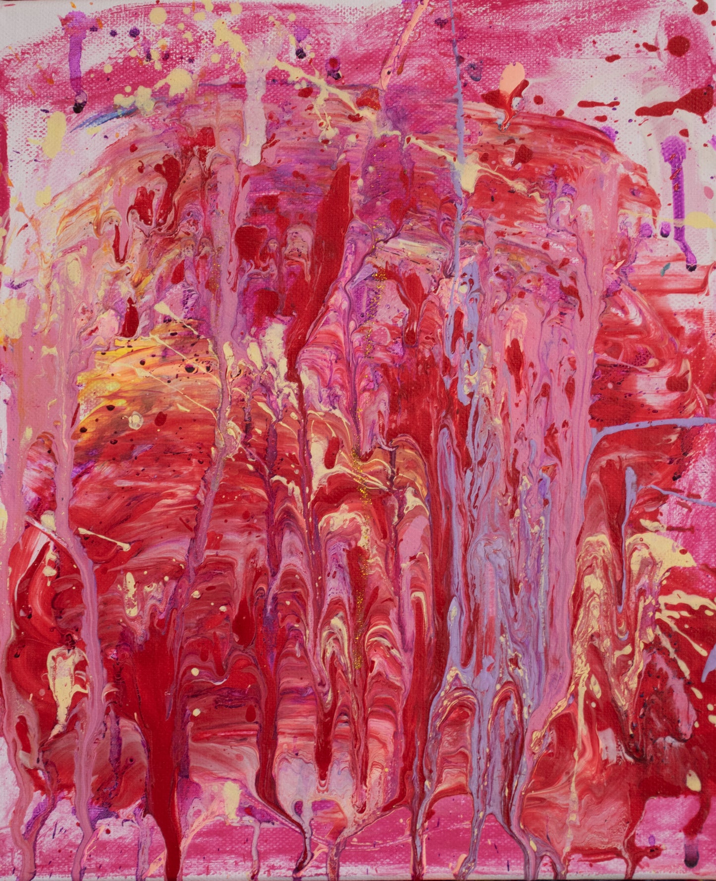 She's So Pretty, Your Princess Within - Original Abstract Painting With Exhibition History