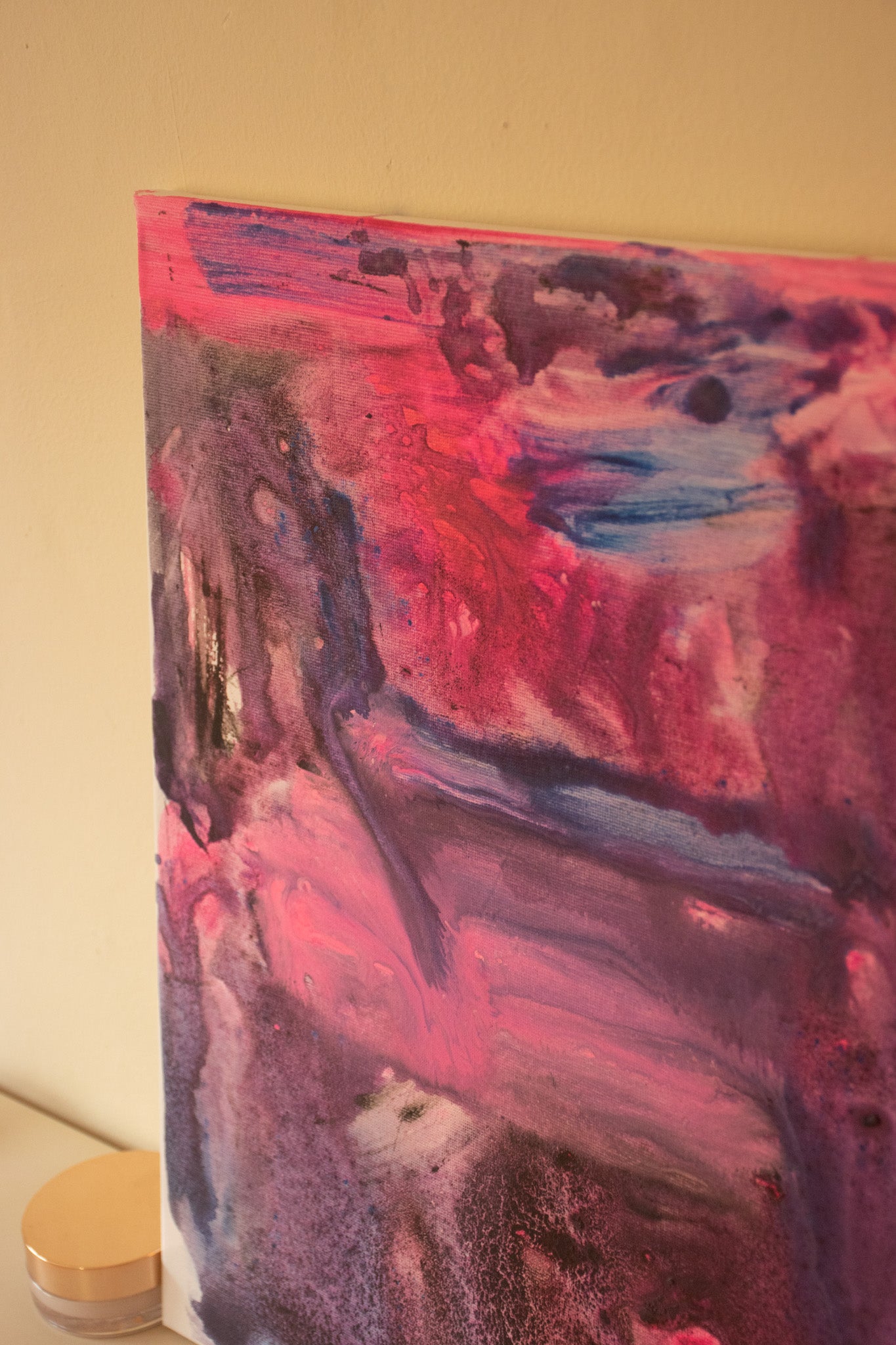 Rhapsody in Pink and Plum Original Painting