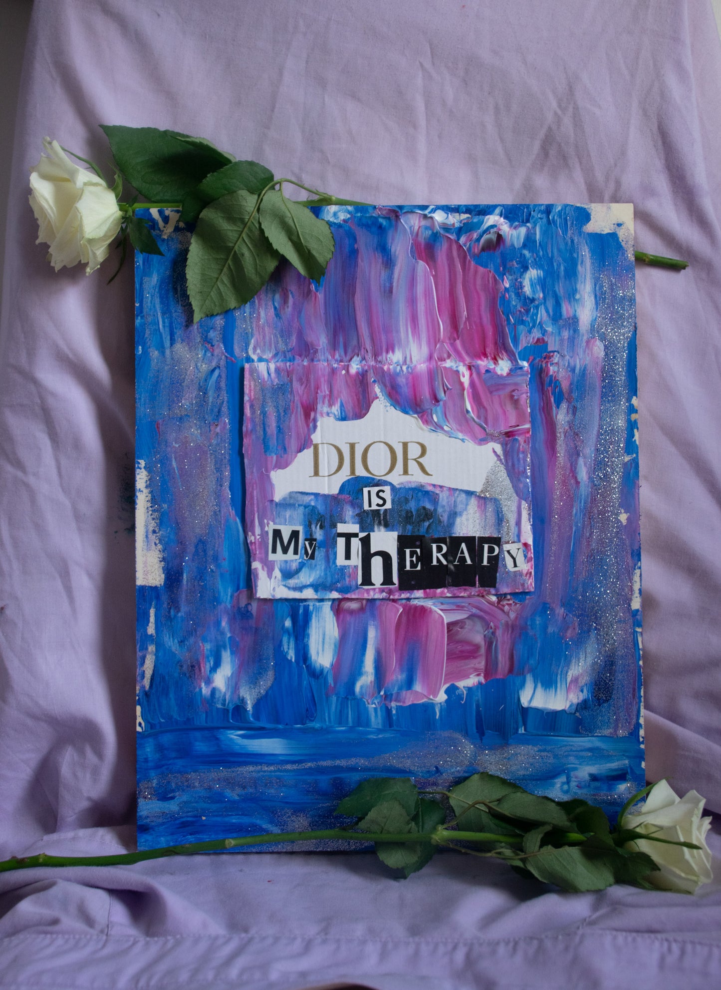 Dior is my therapy Original Collage